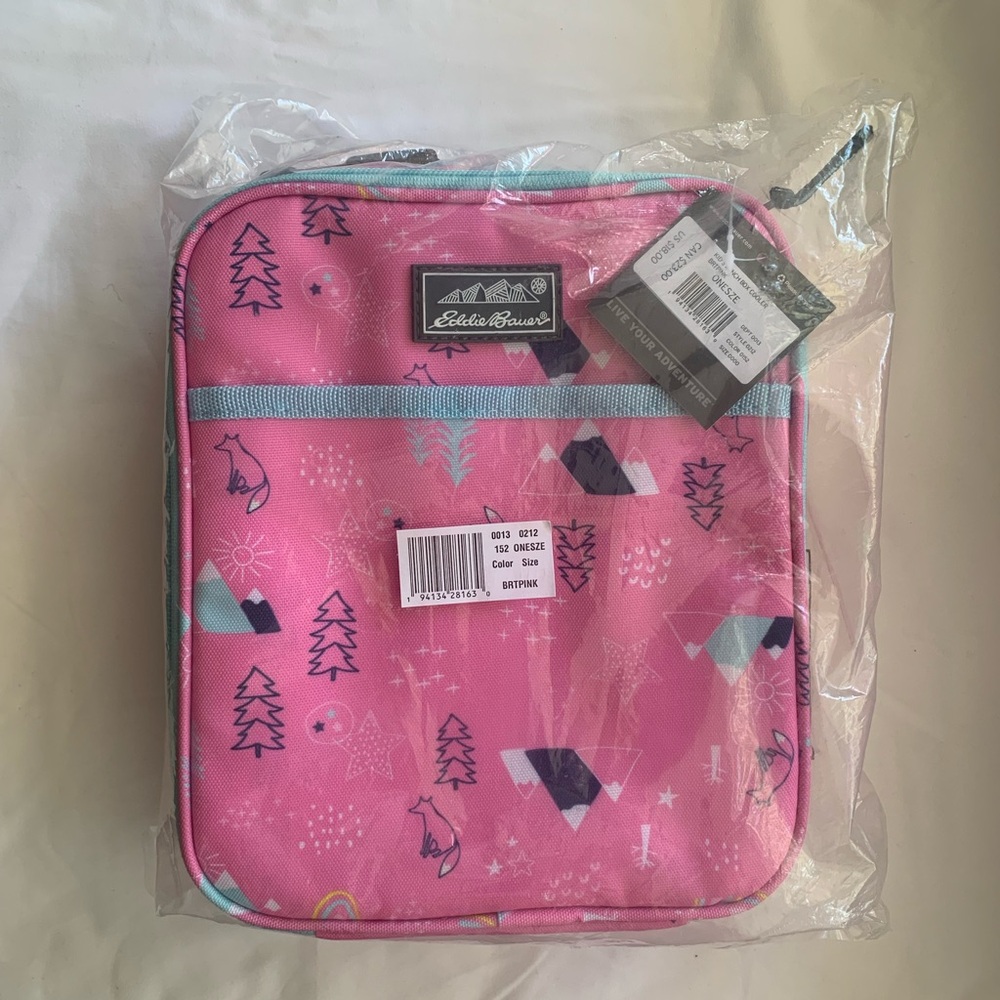 Brand New Eddie Bauer Girls Lunch Bag